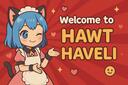Discovery splash banner for ππππ ππππππ .gg/hawt Discord server