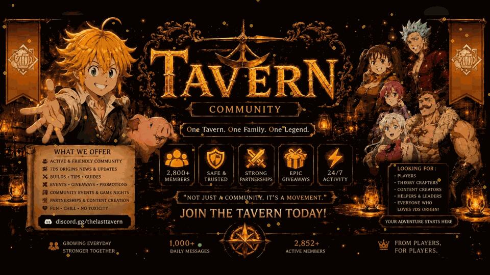 Discovery splash banner for Tavern 🍻 Discord server