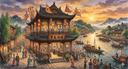 Discovery splash banner for Phong Khởi Tửu Lâu Discord server
