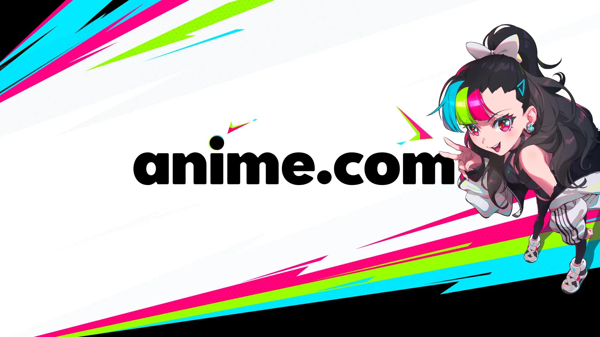 Discovery splash banner for Anime.com Discord server