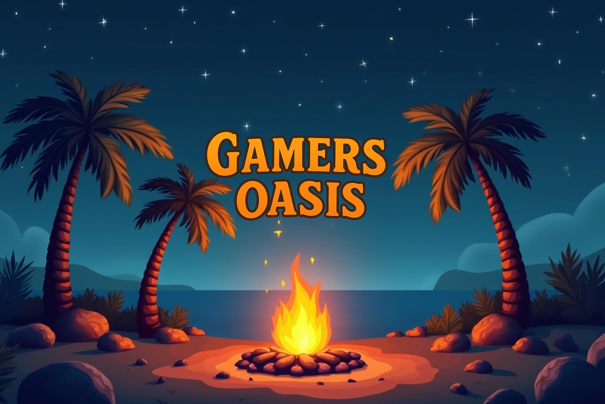 Discovery splash banner for Gamers Oasis Discord server
