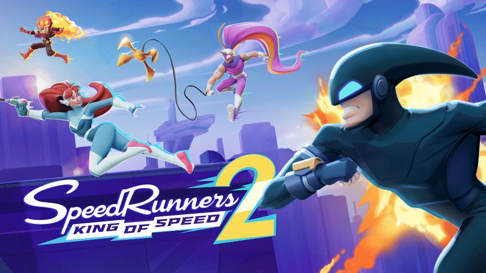Discovery splash banner for SpeedRunners 2 Official Discord server