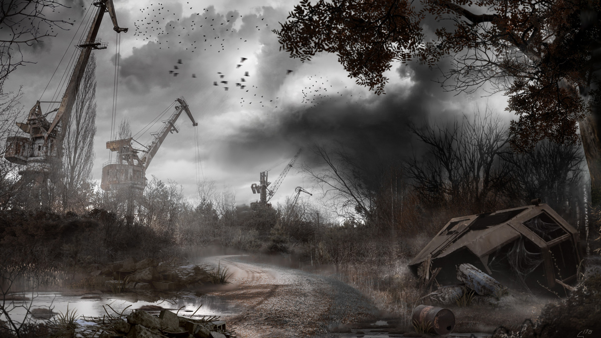 Discovery splash banner for Cryo Zone | STALKER RP Discord server