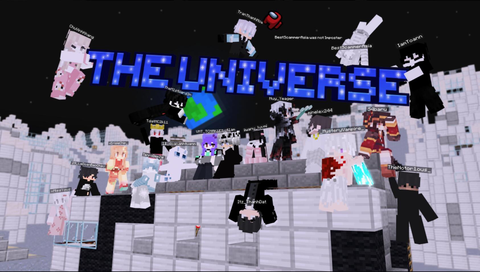 Discovery splash banner for Universe | ASIA Discord server
