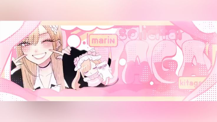 Discovery splash banner for My Dress-Up Darling Discord server