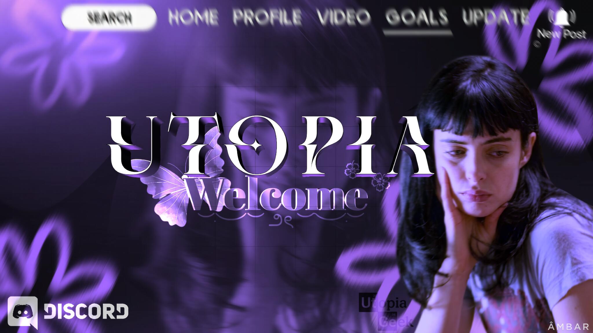 Discovery splash banner for 𝝑 𝑼𝒕𝒐𝒑𝒊𝒂 ৎ Boost Us! Discord server