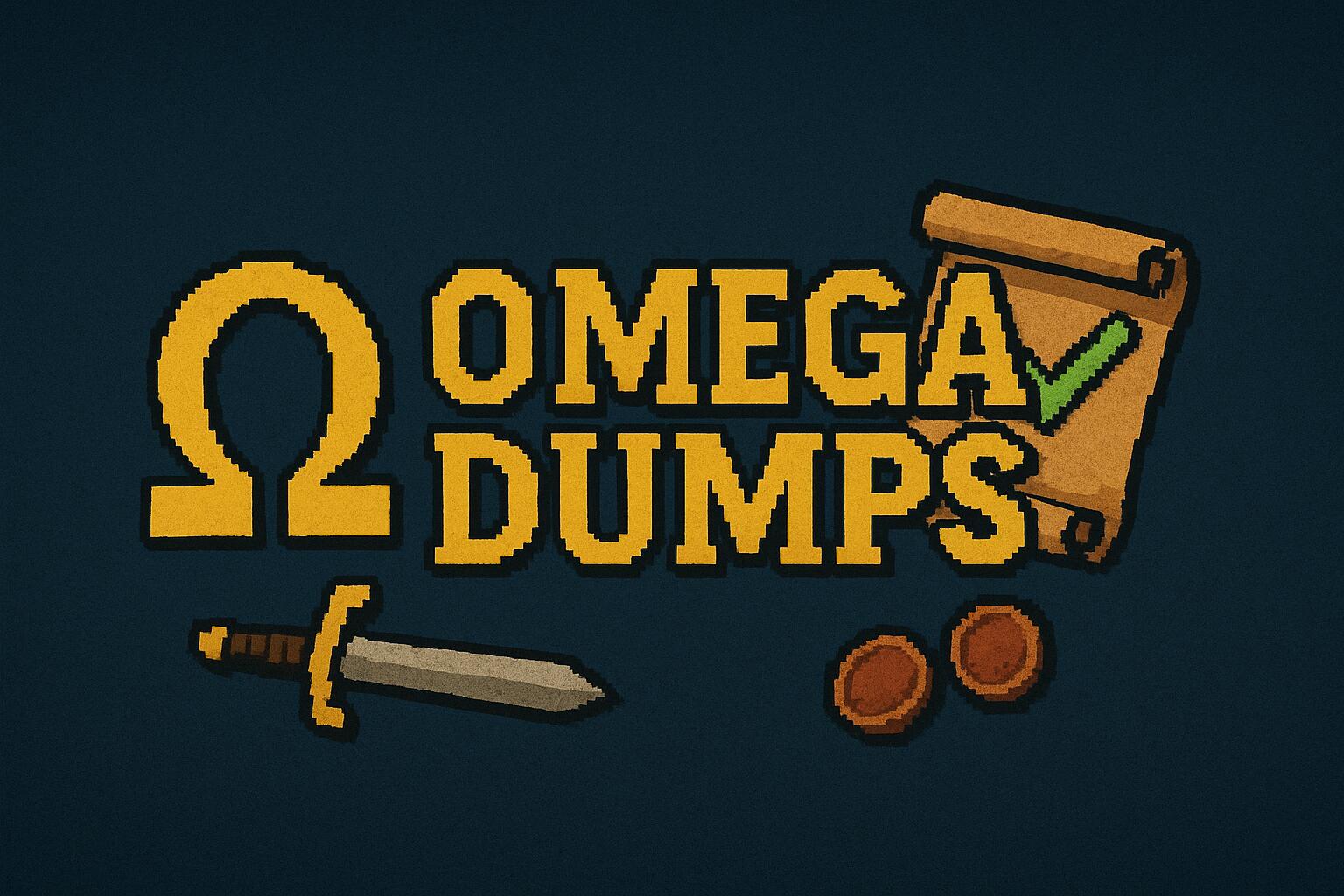 Discovery splash banner for Omega Dumps OSRS Discord server