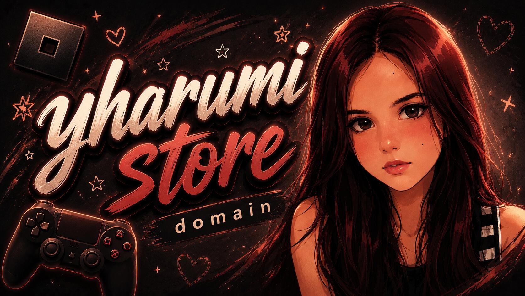 Discovery splash banner for yharumi | store | #2K Discord server