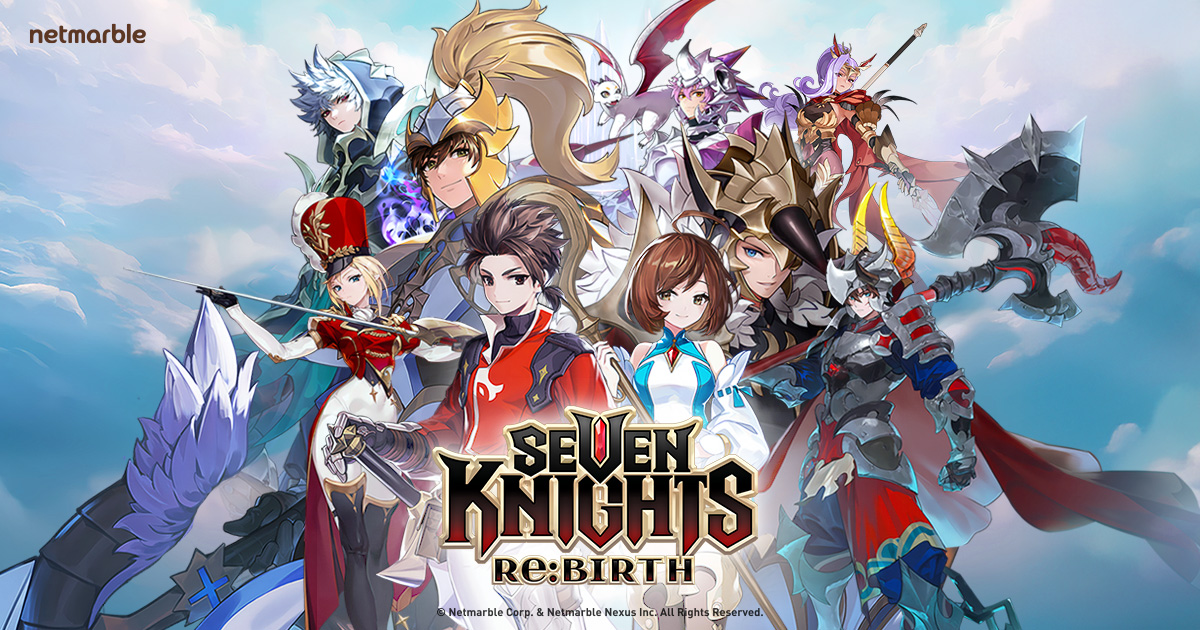 Discovery splash banner for Seven Knights Re:BIRTH unofficial Discord server