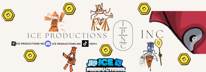 Discovery splash banner for Ice Productions INC Discord server