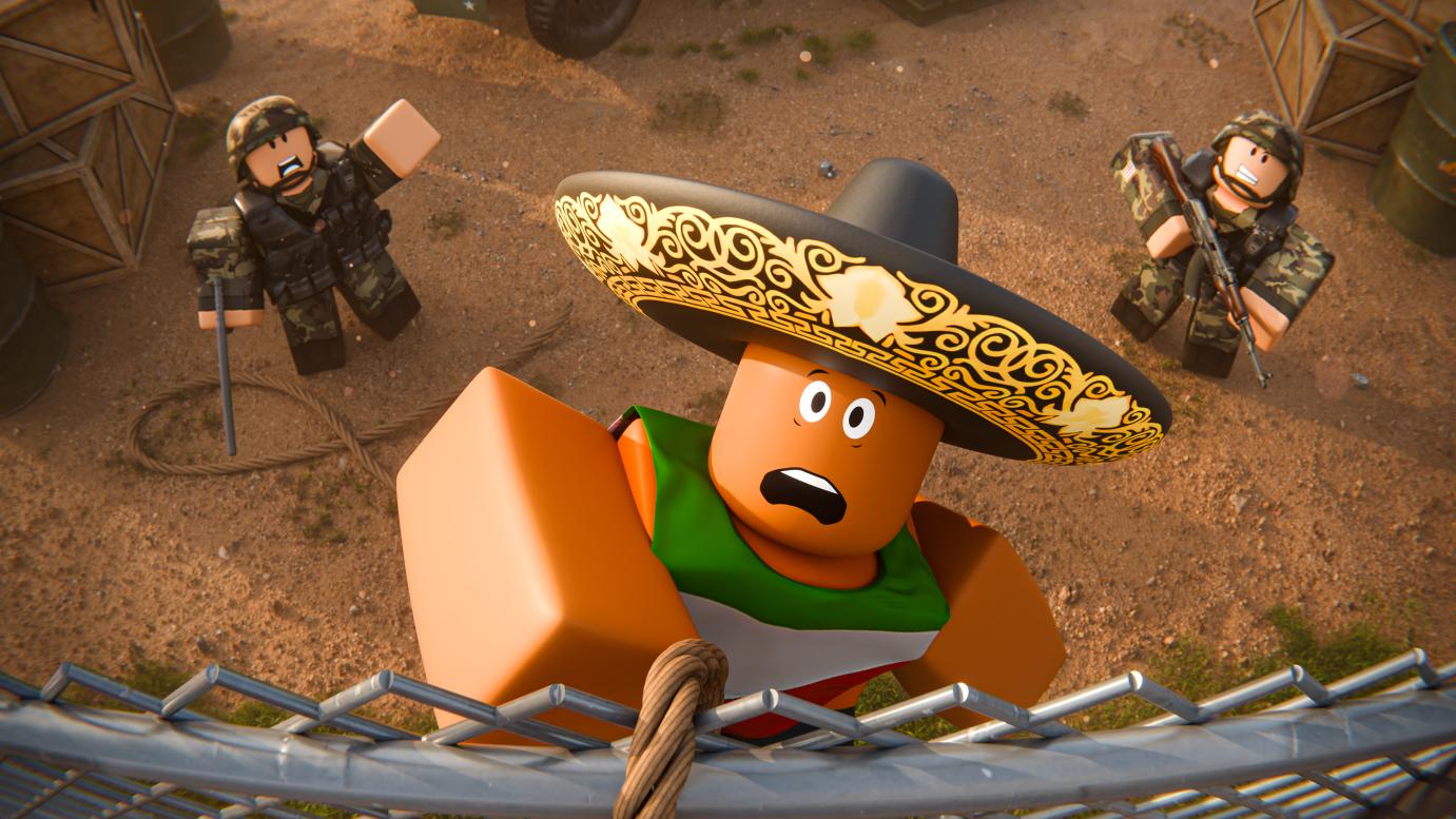 Discovery splash banner for The Mexican Border | RP Discord server