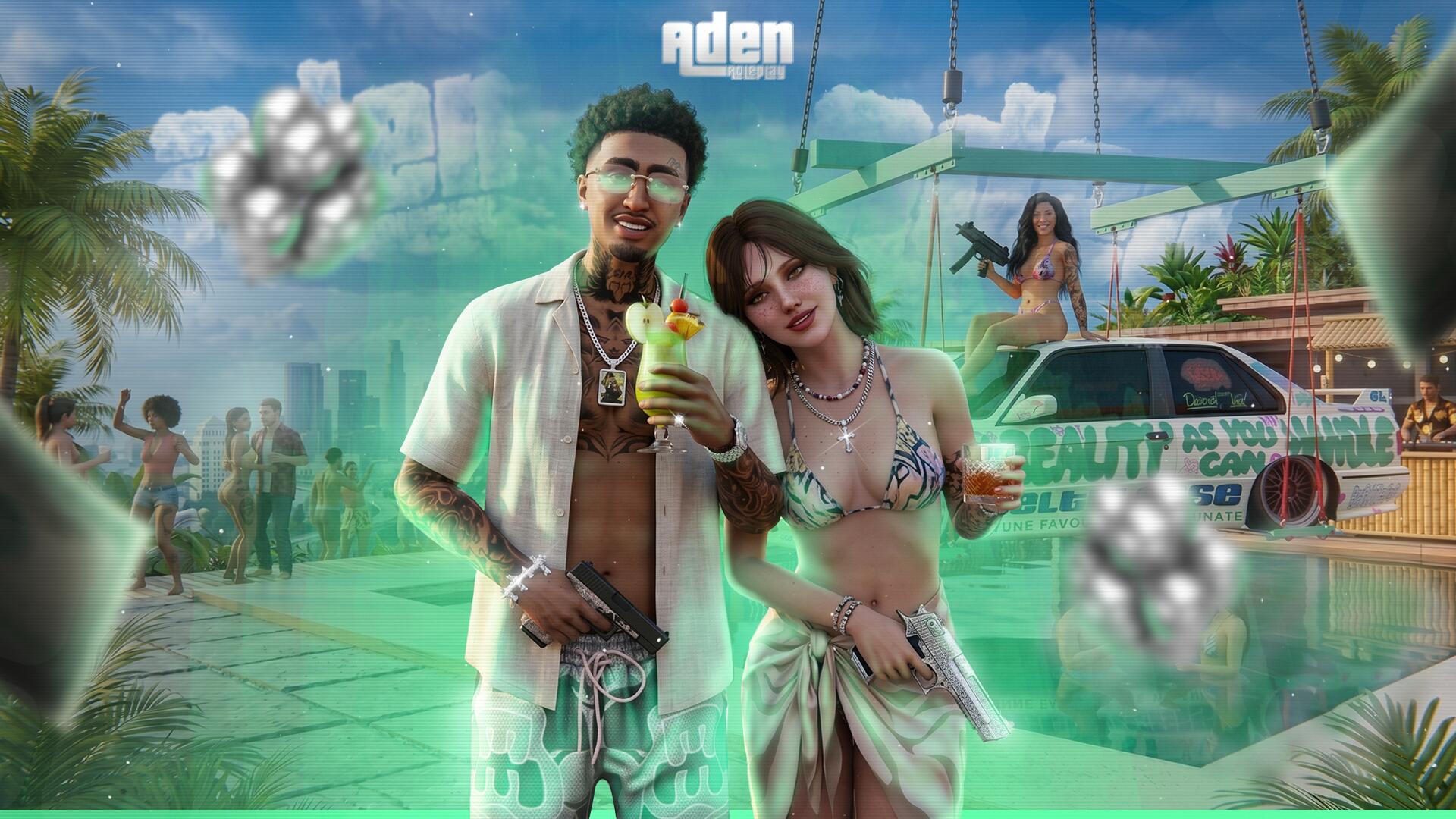 Discovery splash banner for ADEN ROLEPLAY - KISA BİR MOLA Discord server