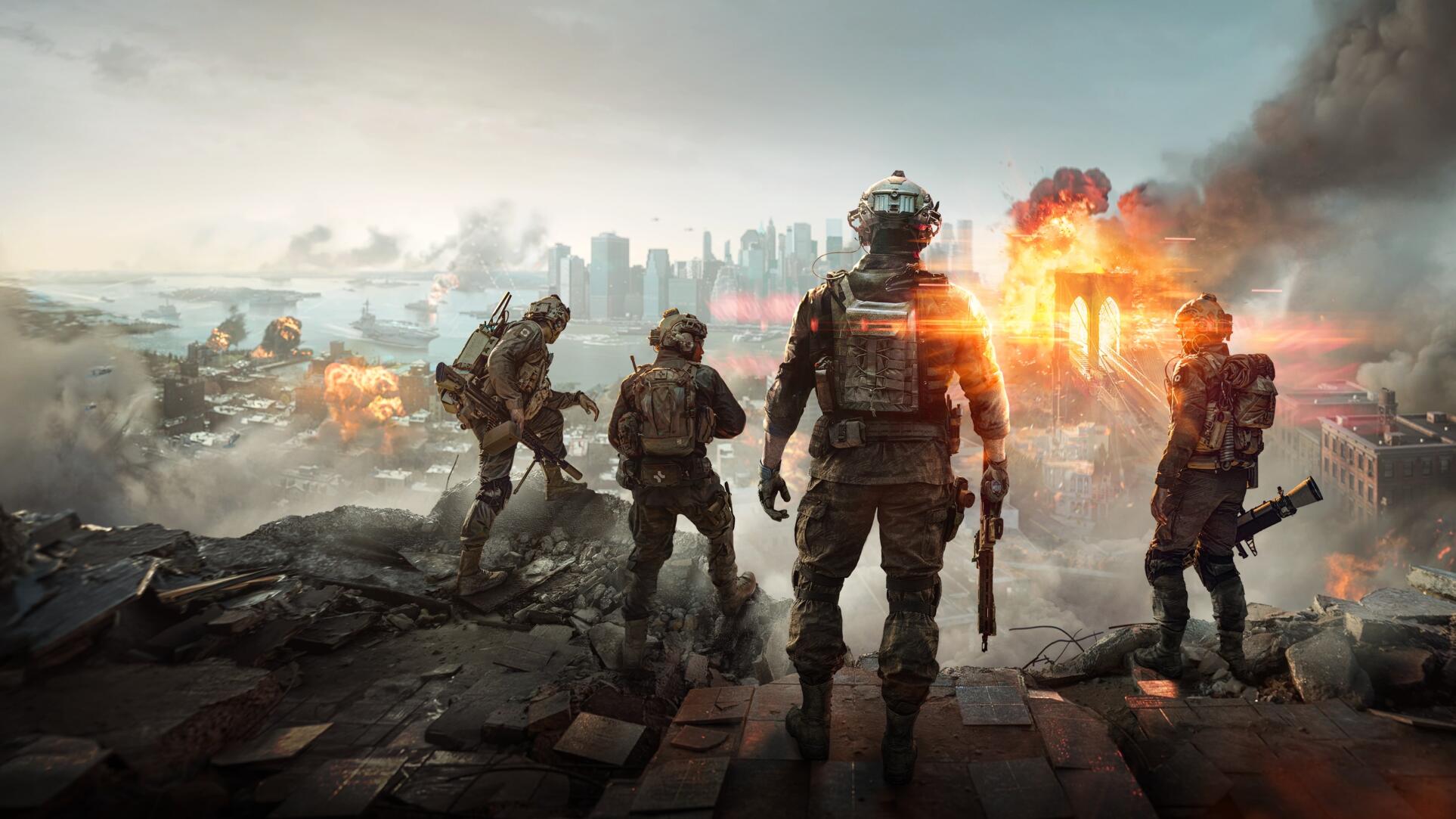 Discovery splash banner for Battlefield 6 LFG Discord server