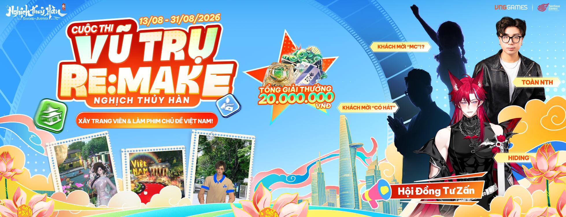 Discovery splash banner for Nghịch Thủy Hàn VNG Discord server