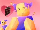 Discovery splash banner for Choco’s Tea Party! Discord server