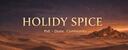 Discovery splash banner for Holidy Spice Discord server