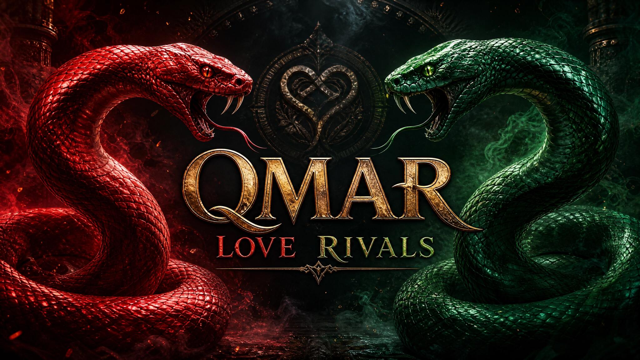 Discovery splash banner for QMAR: Love Rivals (SOON - Sv in lucru) Discord server