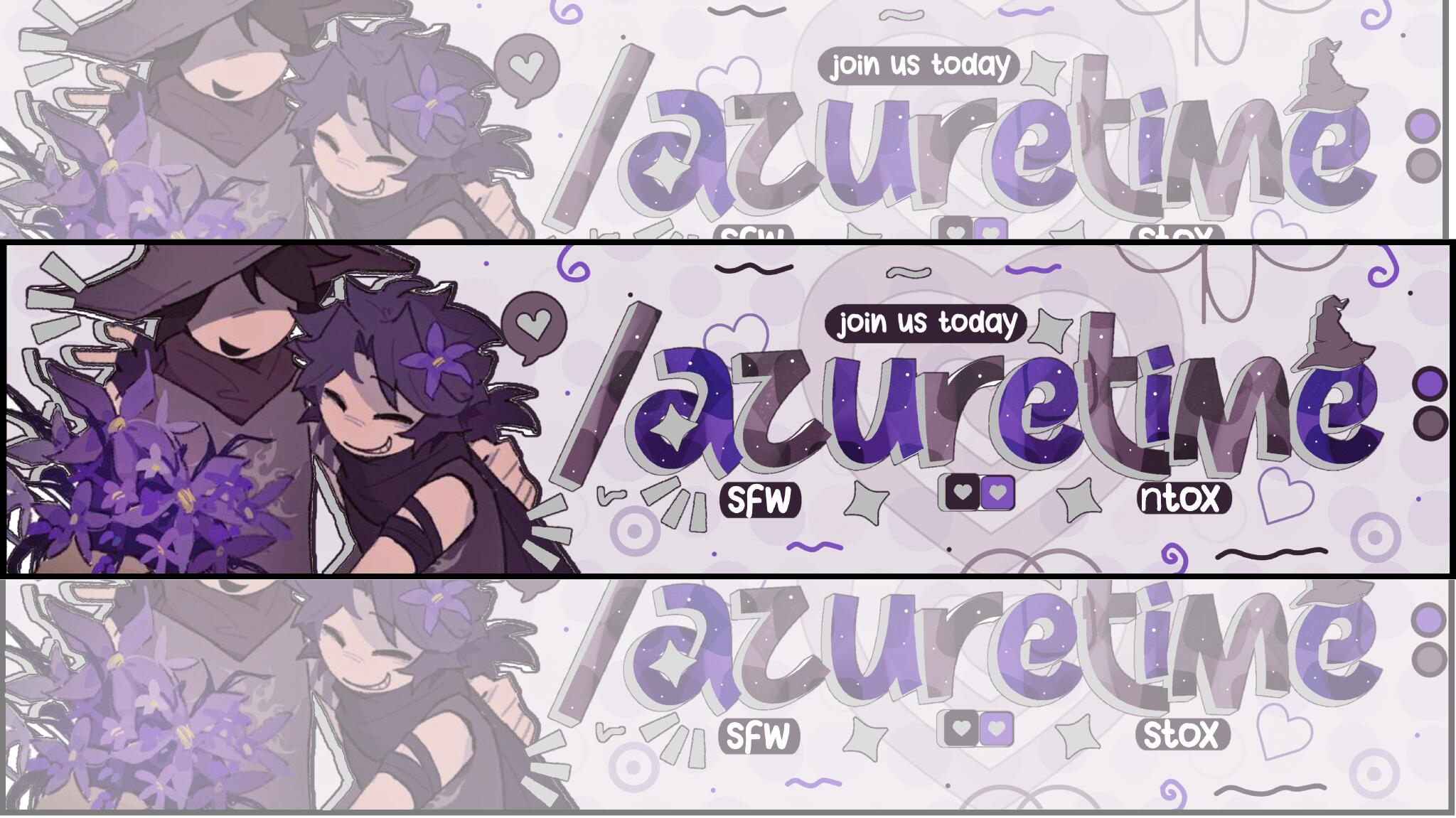 Discovery splash banner for ͜𓏼˚𓏫﹒🪽 ﹒ ノazuretime﹒ ⑅ 𓏼 ͡ ֪﹒ Discord server