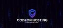 Discovery splash banner for CodeOn Hosting™ Discord server