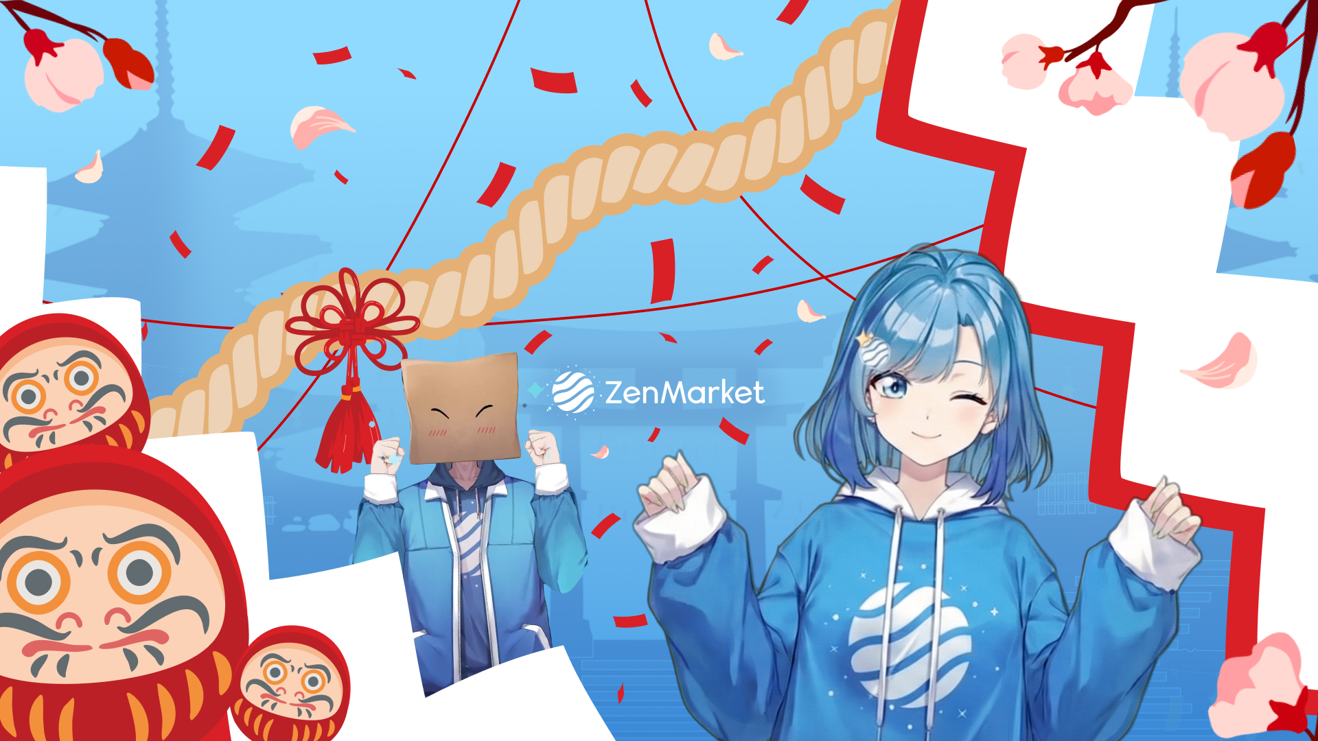 Discovery splash banner for ZenMarket Discord server