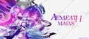 Discovery splash banner for Aemeath Mains ♪₊ Wuthering Waves Discord server