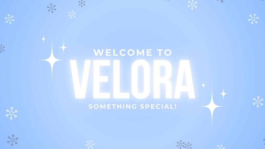 Discovery splash banner for Velora Discord server