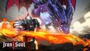 Discovery splash banner for Iron Soul Dungeon Roblox | Official Discord server