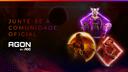 Discovery splash banner for AGON by AOC Discord server