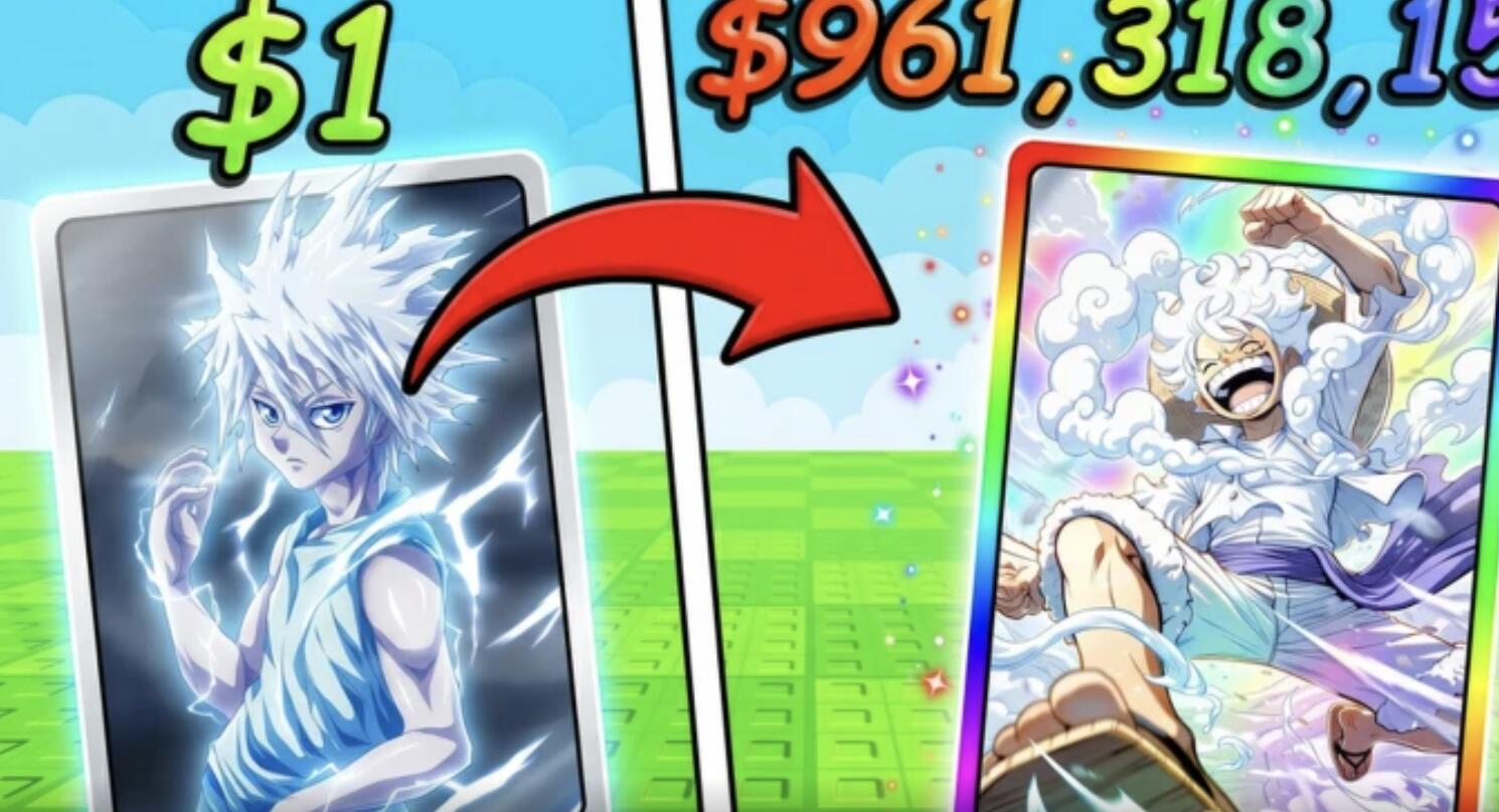 Discovery splash banner for Anime Card Farm| Roblox Discord server