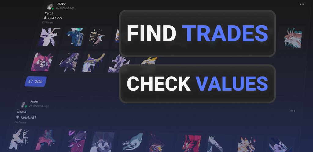 Discovery splash banner for Creatures of Sonaria Trading & Values Discord server