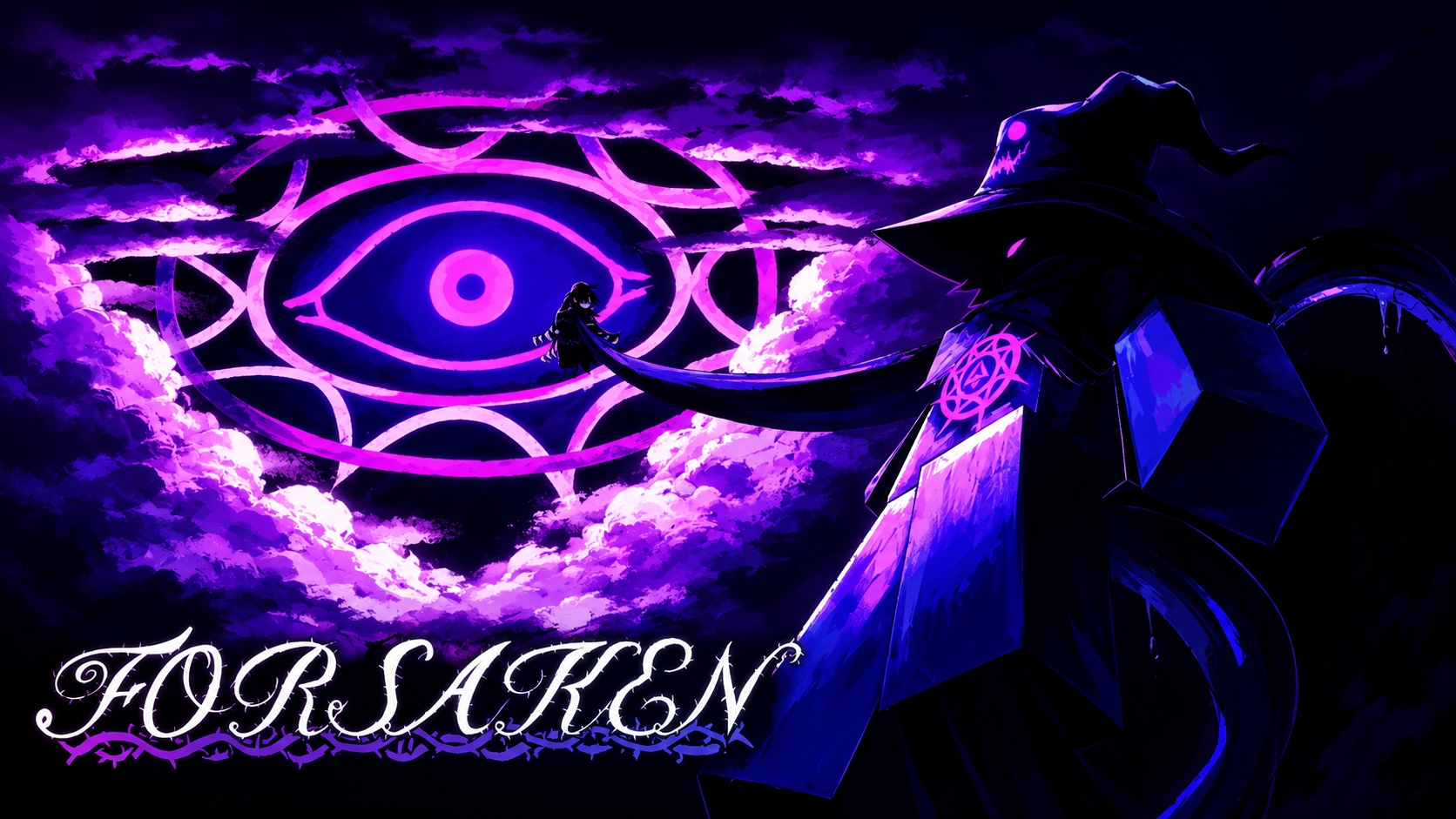 Discovery splash banner for Forsaken Roblox | Official Discord server