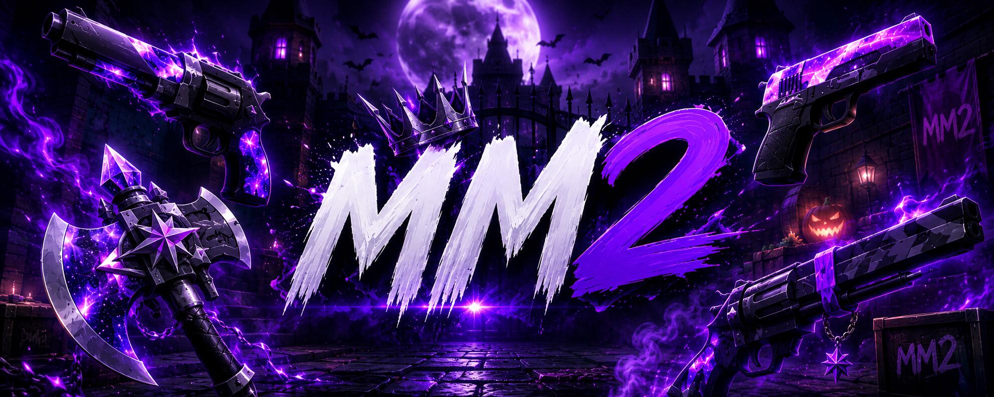 Discovery splash banner for MM2 Trade & Chill Discord server