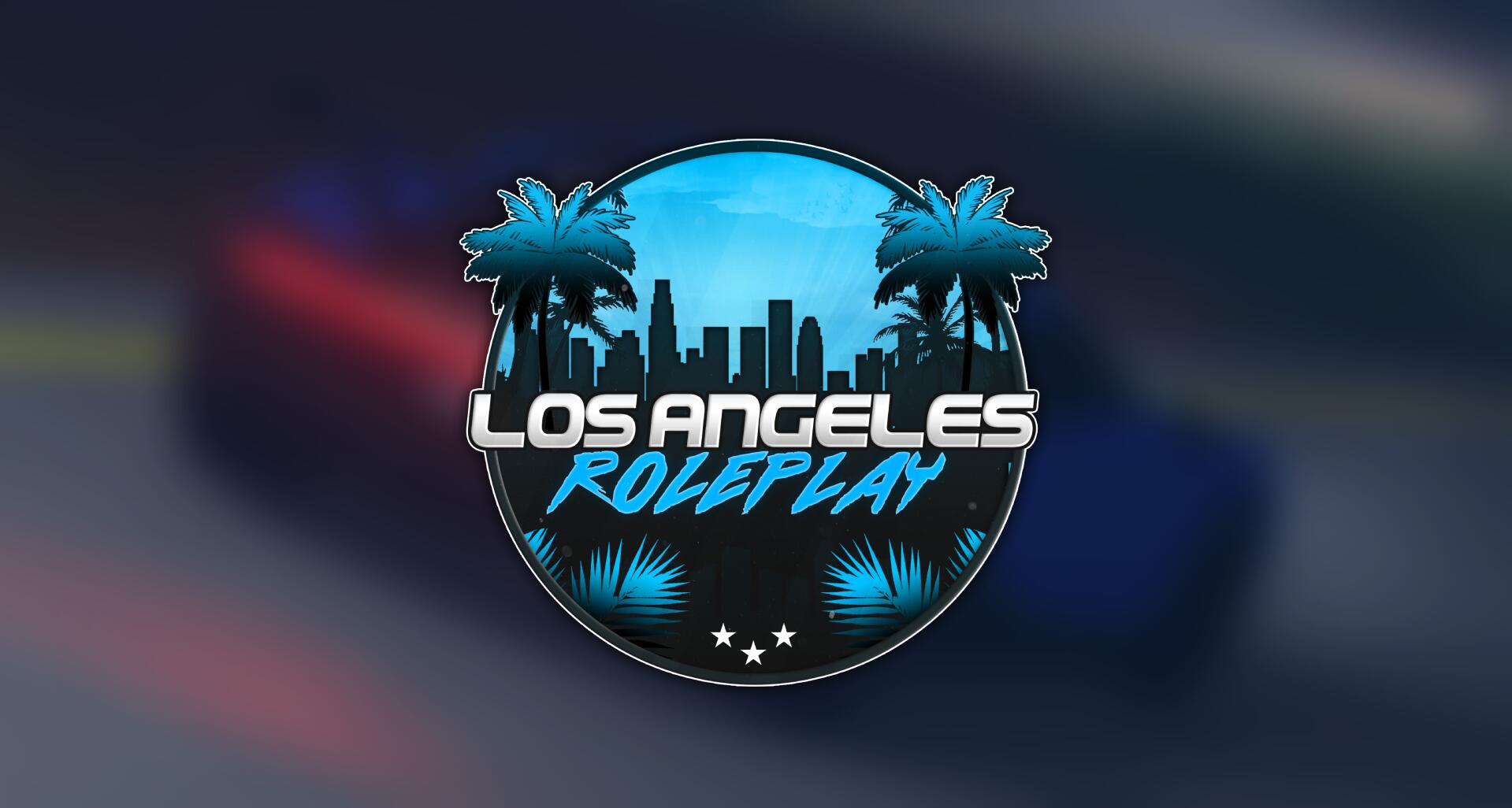Discovery splash banner for Los Angeles Roleplay Discord server
