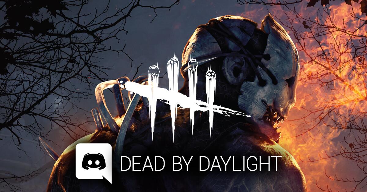 Discovery splash banner for Dead by Daylight Discord server