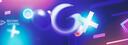 Discovery splash banner for Les Galaxiens Discord server