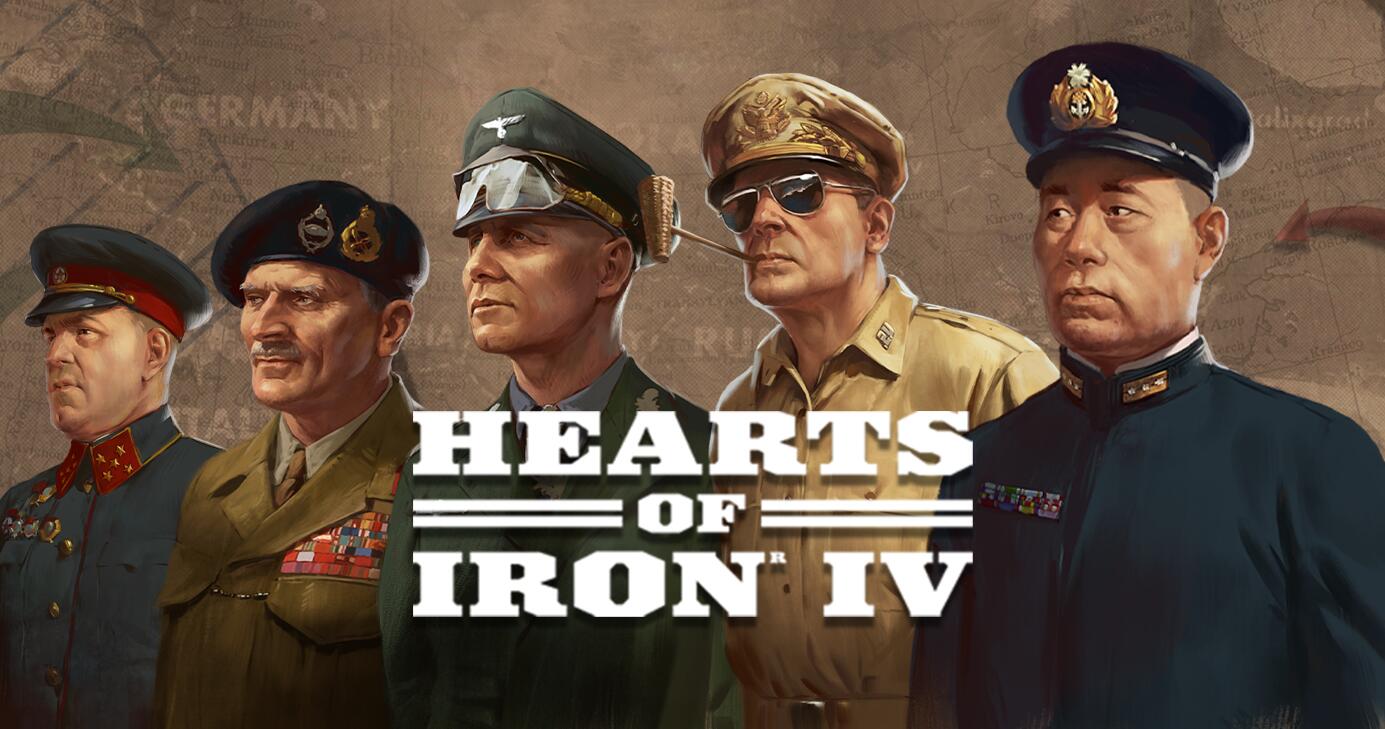Discovery splash banner for Hearts of Iron Official Discord Discord server