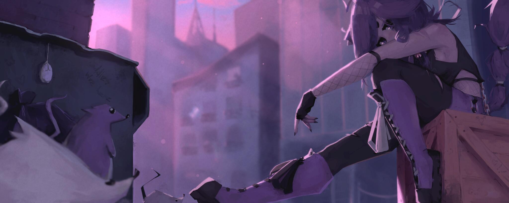 Discovery splash banner for the alley Discord server