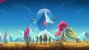 Discovery splash banner for No Man's Sky Modding Discord server