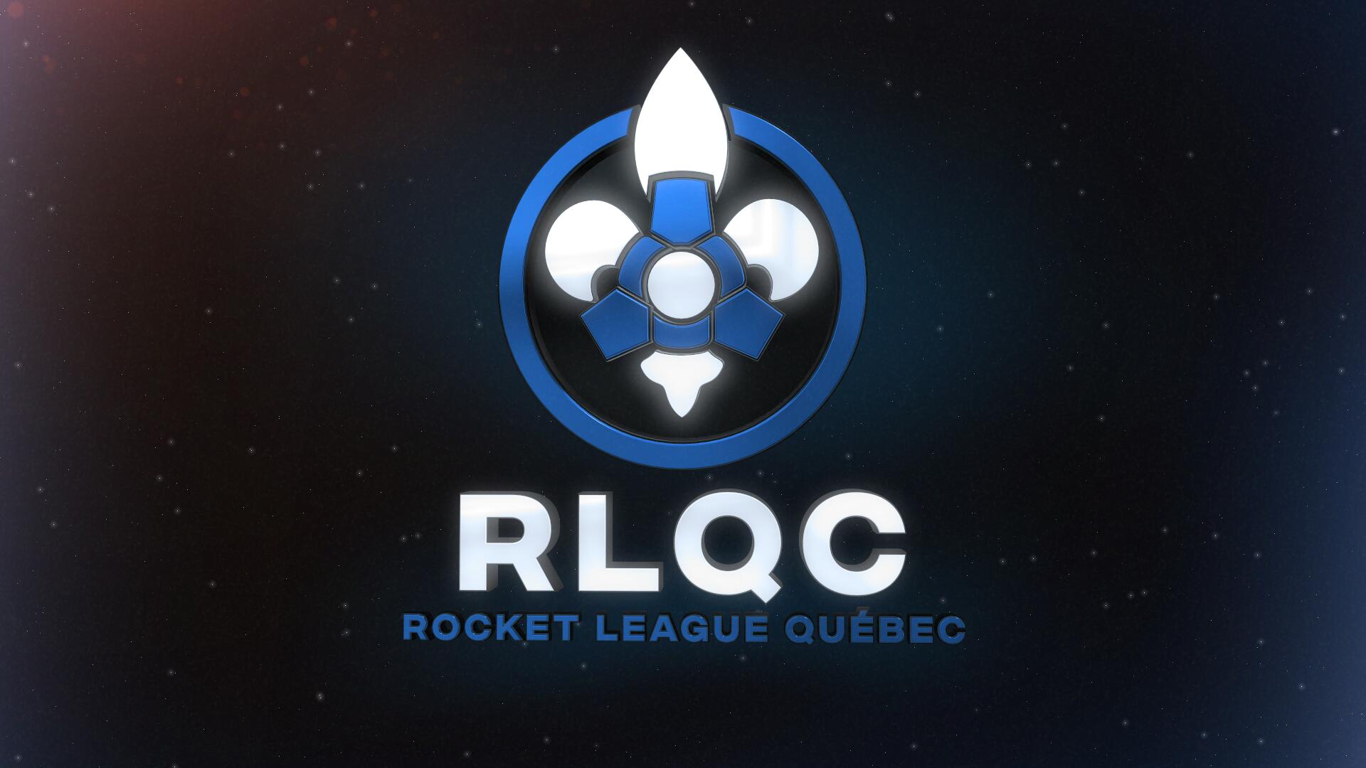 Discovery splash banner for Rocket League Québec Discord server
