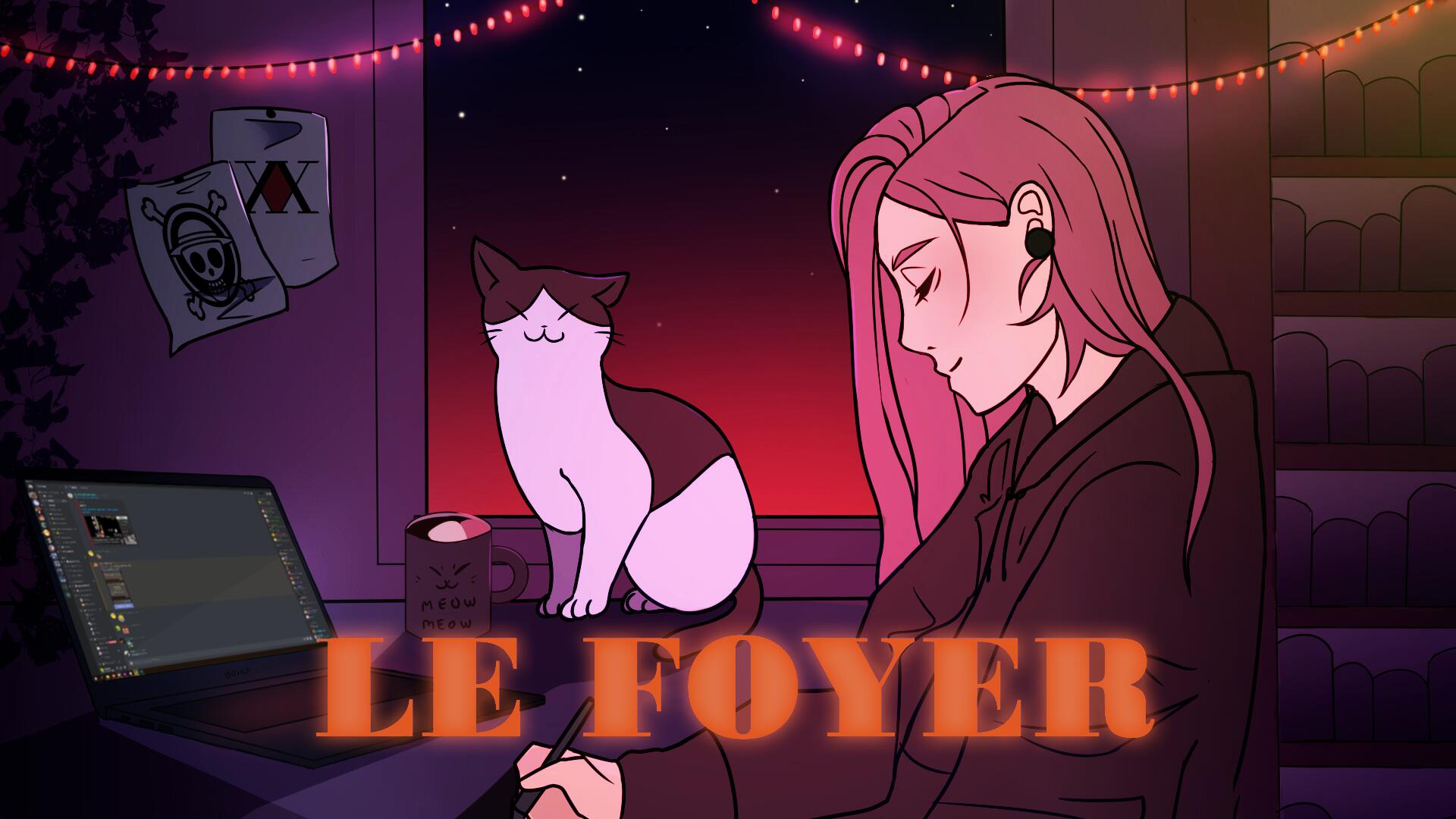 Discovery splash banner for Le Foyer Discord server