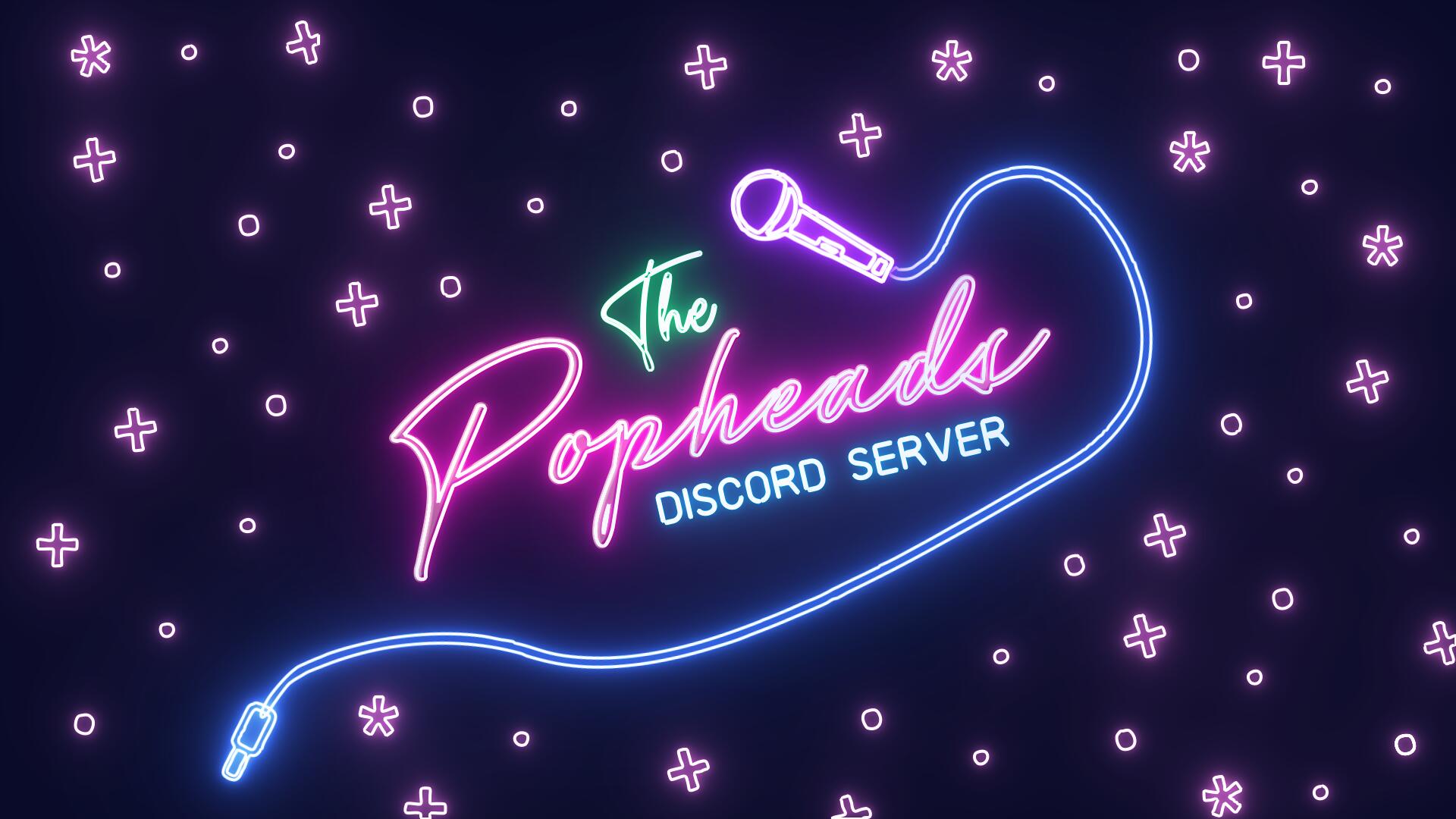 Discovery splash banner for popheads Discord server