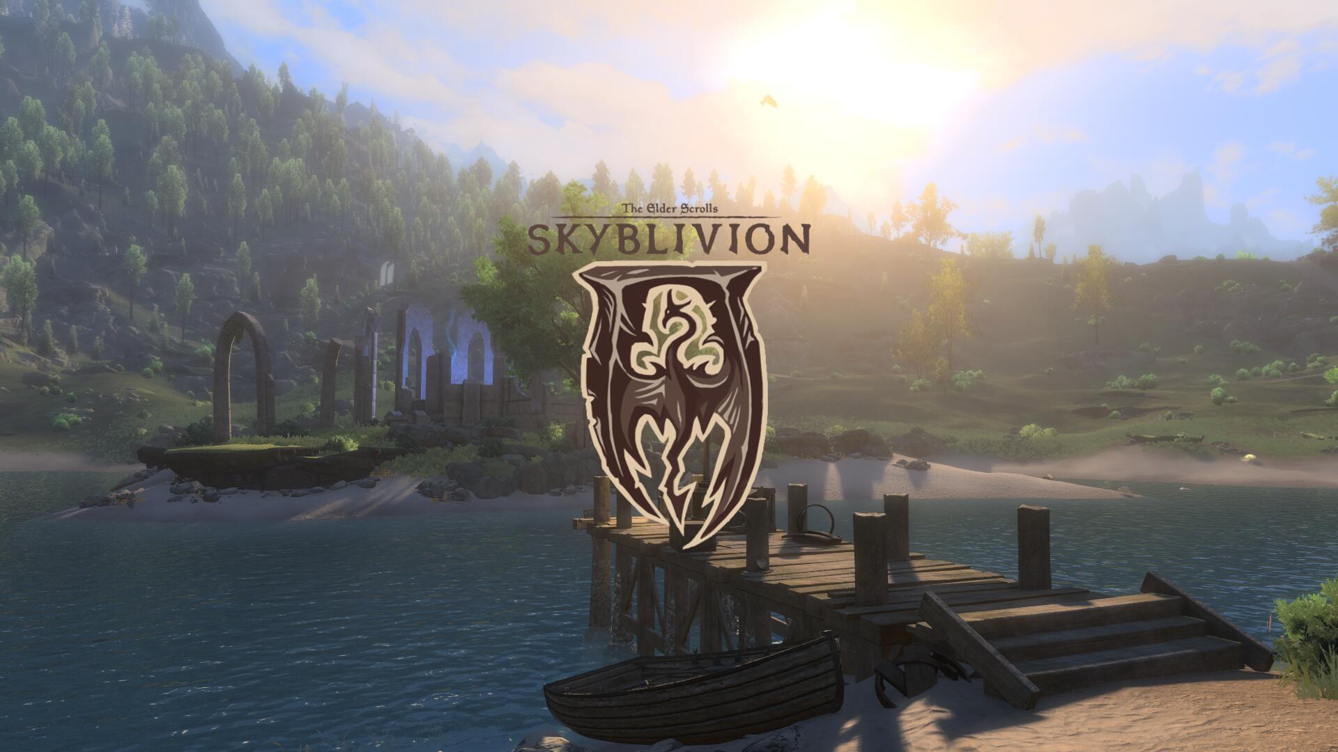 Discovery splash banner for Skyblivion Community Server Discord server