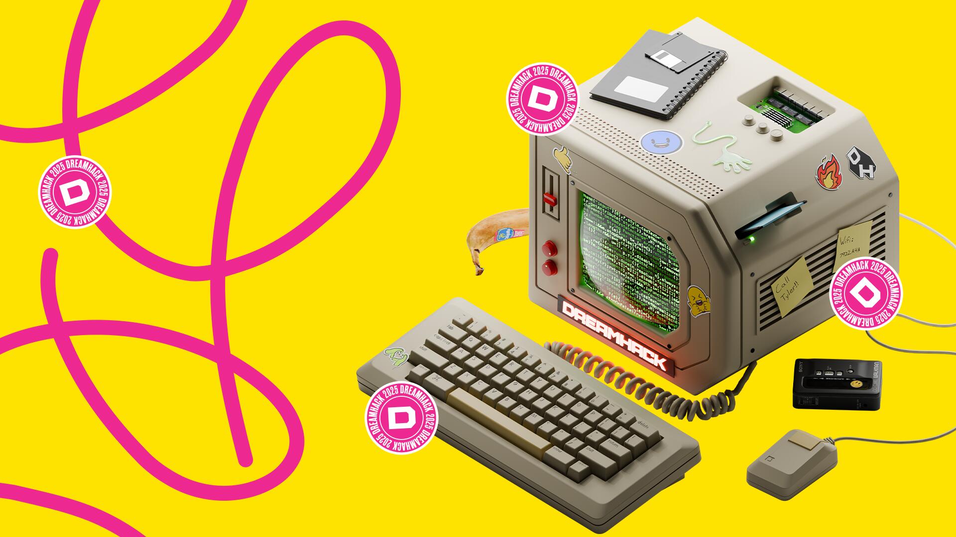 Discovery splash banner for DreamHack Discord server