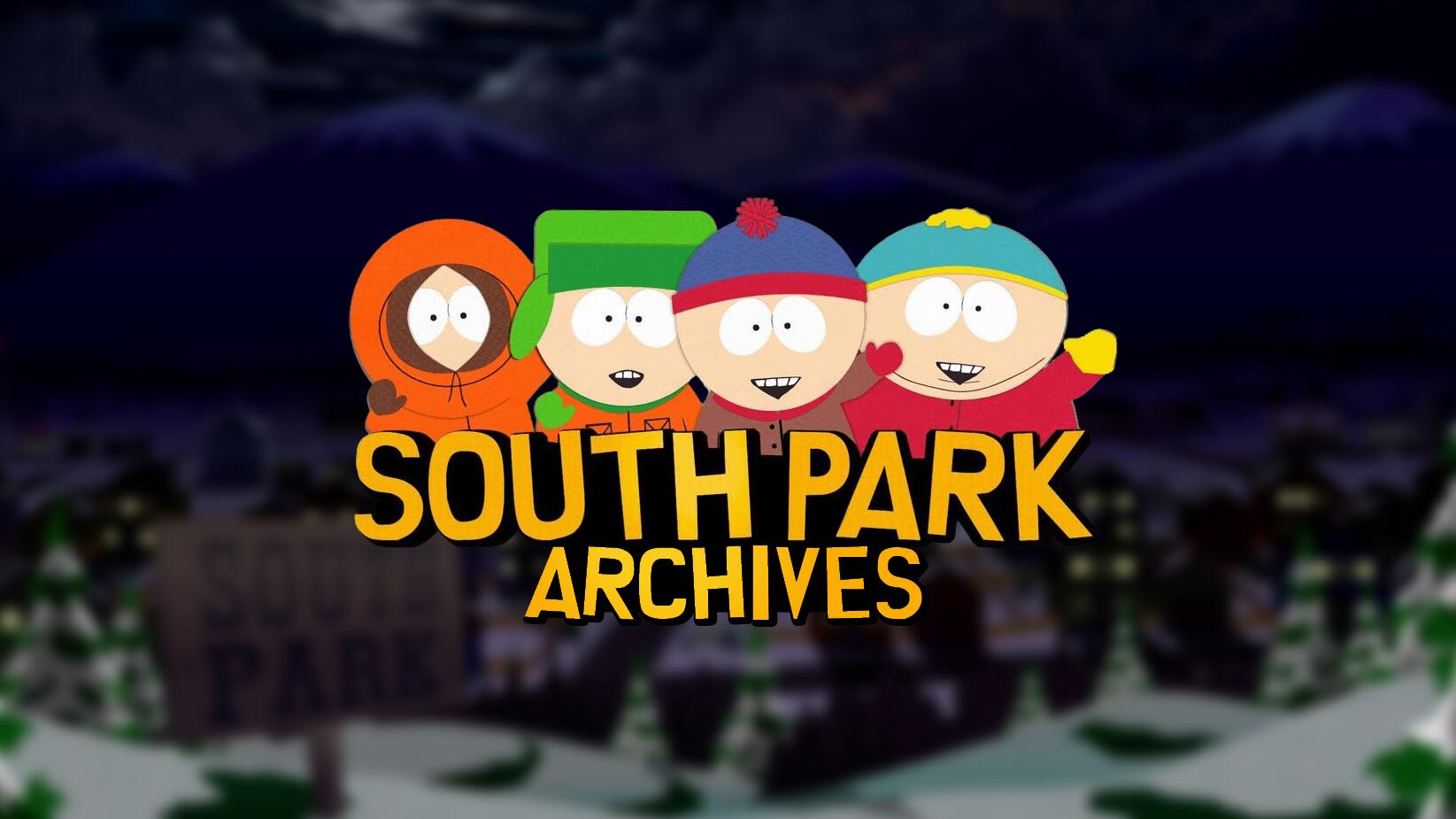 Discovery splash banner for South Park Archives Discord server