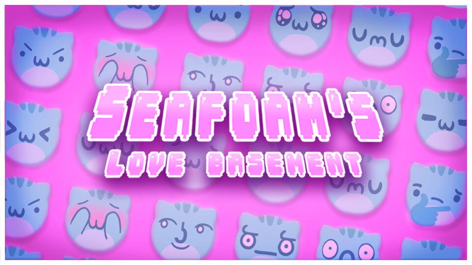 Discovery splash banner for Seafoam's Love Basement Discord server