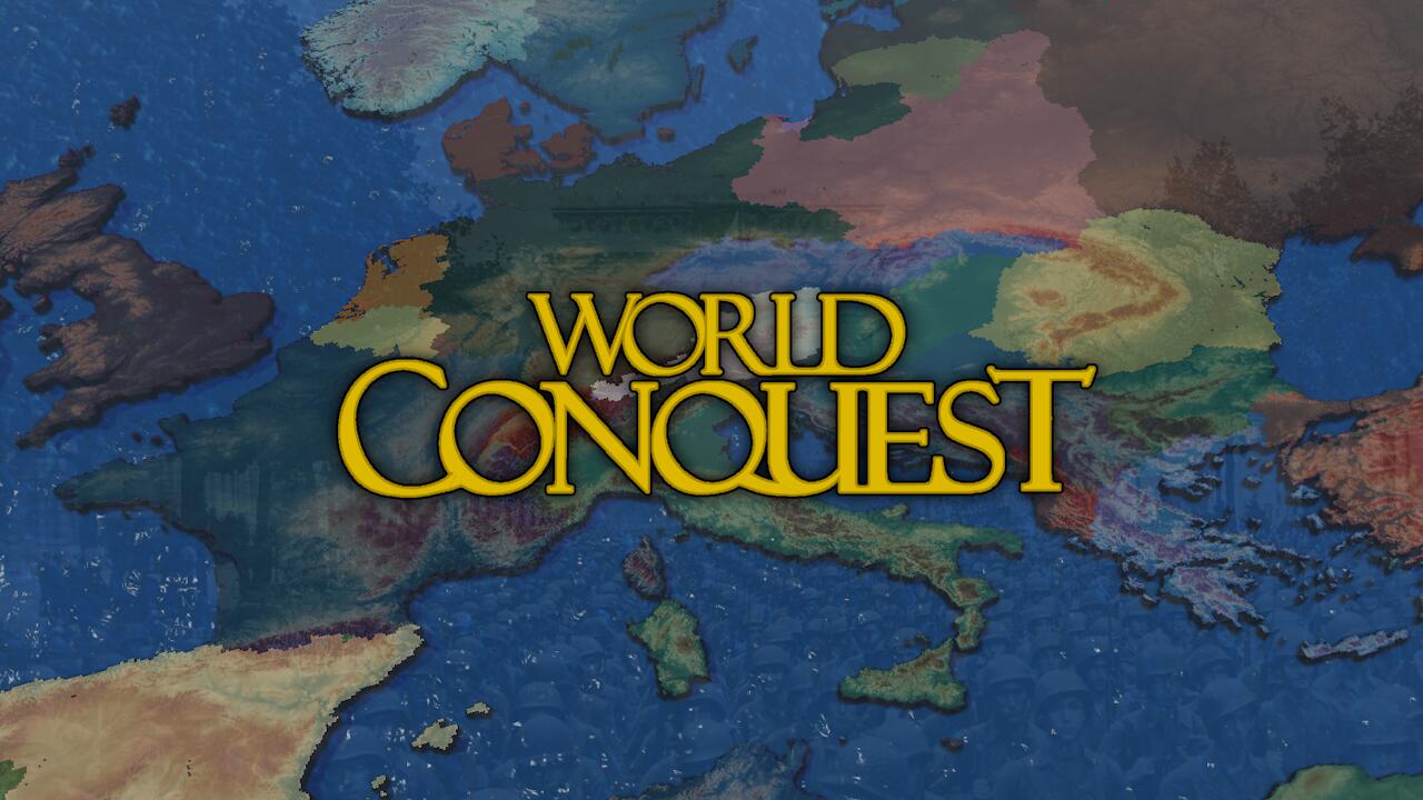 Discovery splash banner for World Conquest III Discord server