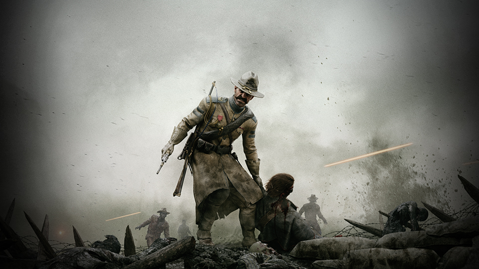 Discovery splash banner for Hunt: Showdown 1896 Official Discord server