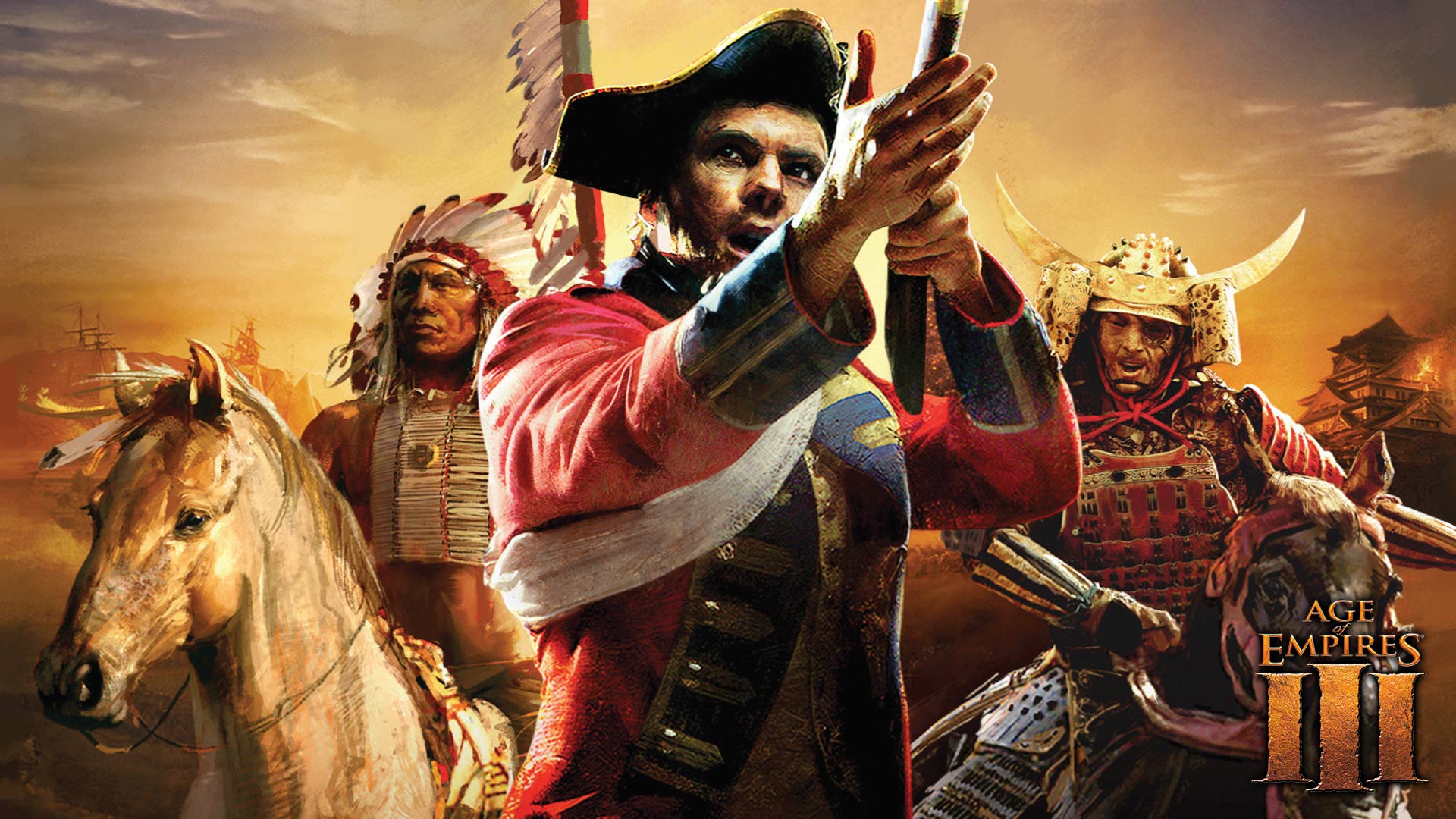Discovery splash banner for AoE3 Improvement Mod Discord server