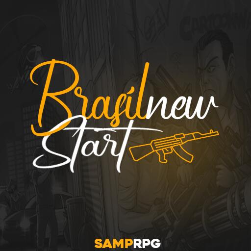 Discovery splash banner for Brasil New/Play Start Community Discord server