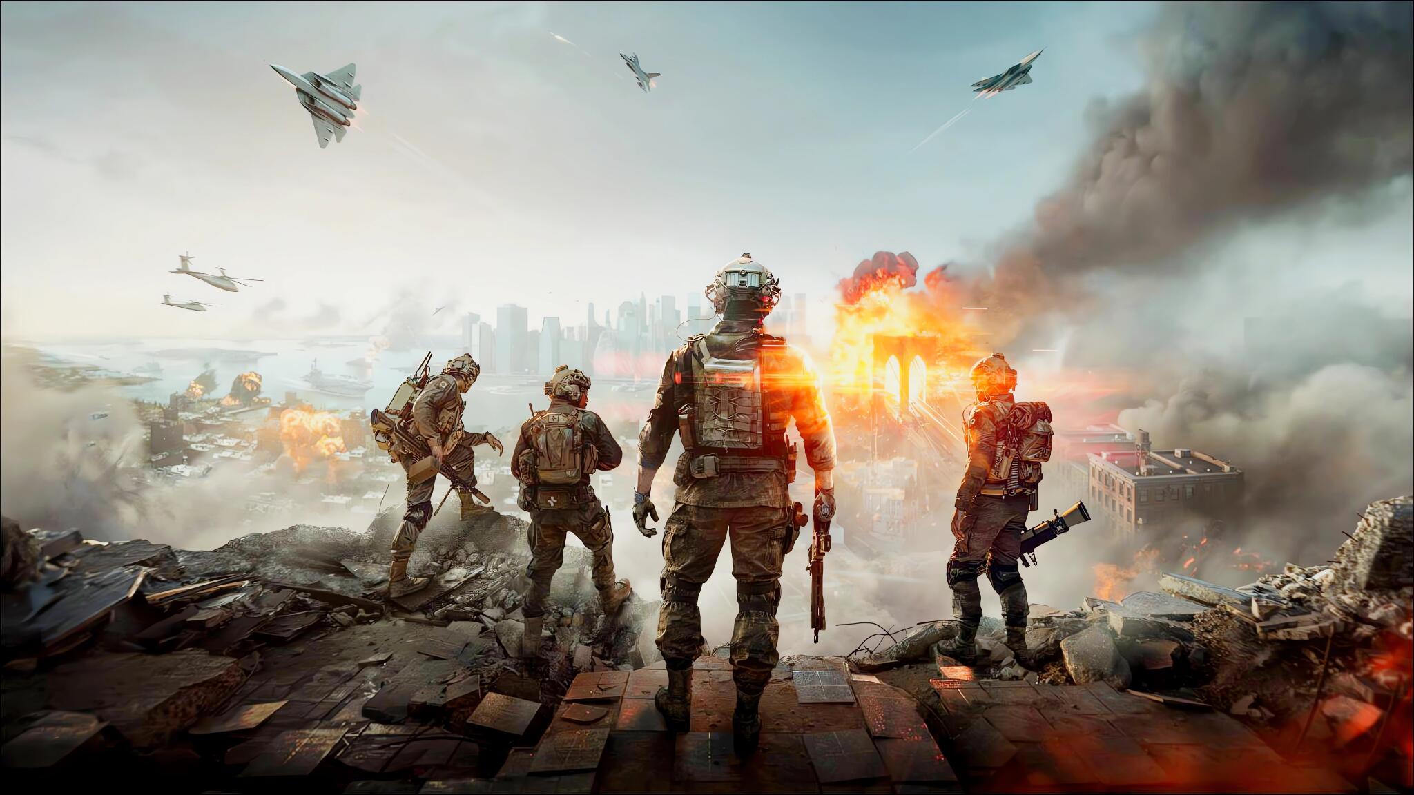 Discovery splash banner for Battlefield Brasil Discord server